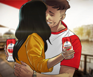Amstel TV Spot storyboard and animatic